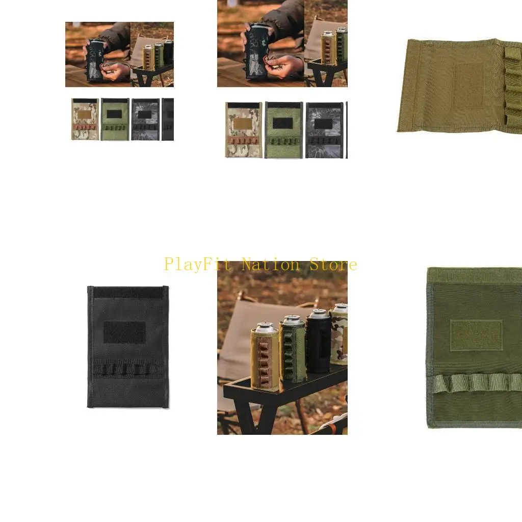 

242F Gas Cans Protective Cover Outdoor Tactically Fuels Cylinder Sleeve Outdoor Gas Canister Storage Bag Case Durable