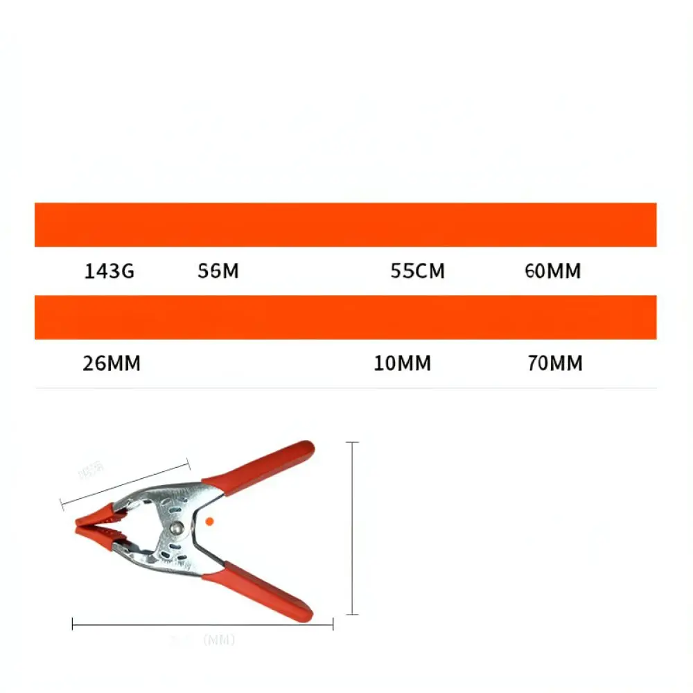 Efficient Iron Spring Clamp For For Winton Woodworking Accessory Professional Carpentry Fixture Strong Grip Hand Tool Device