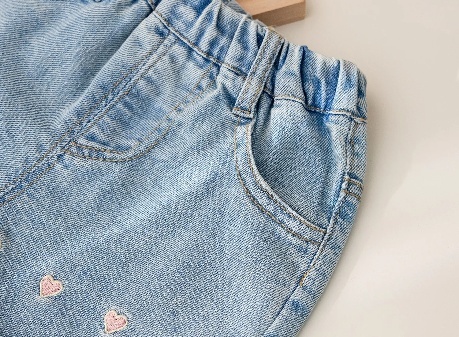 Baby Girls Lace Jean Shorts Kids Short Pants Toddler Blue Trousers 2024 Summer 1 To 6 Yrs Children\'s Clothing Fashion