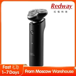 Original Mijia S500 Electric Shaver Wet & Dry Razor Waterproof Dual Blades 3D Head & Beard Trimmer Rechargeable