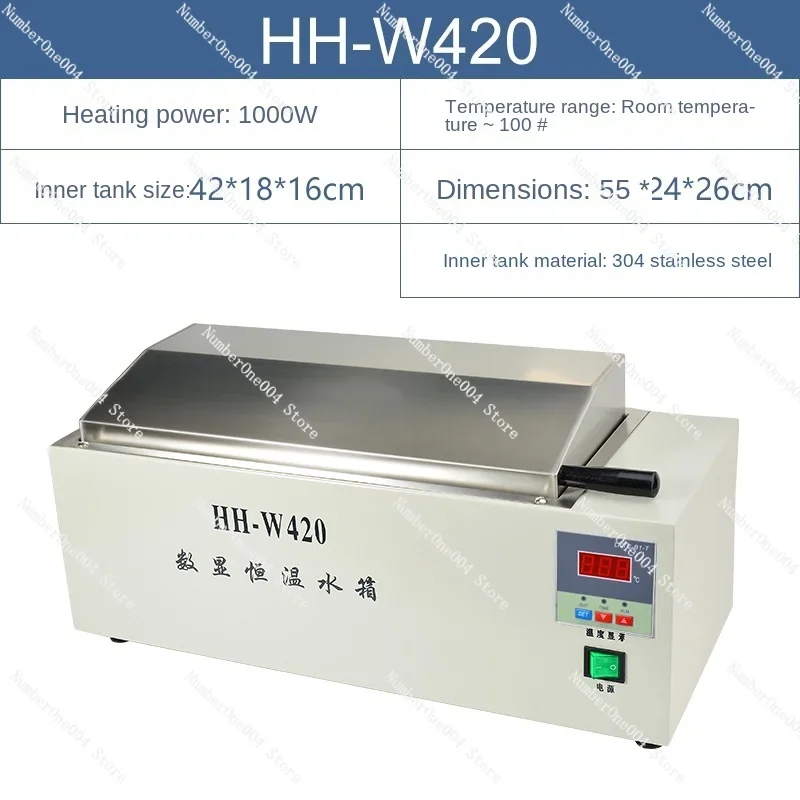 Digital Display Constant Temperature Water Bath  Electric Three-Purpose Sink Boiling Box Laboratory Water Tank