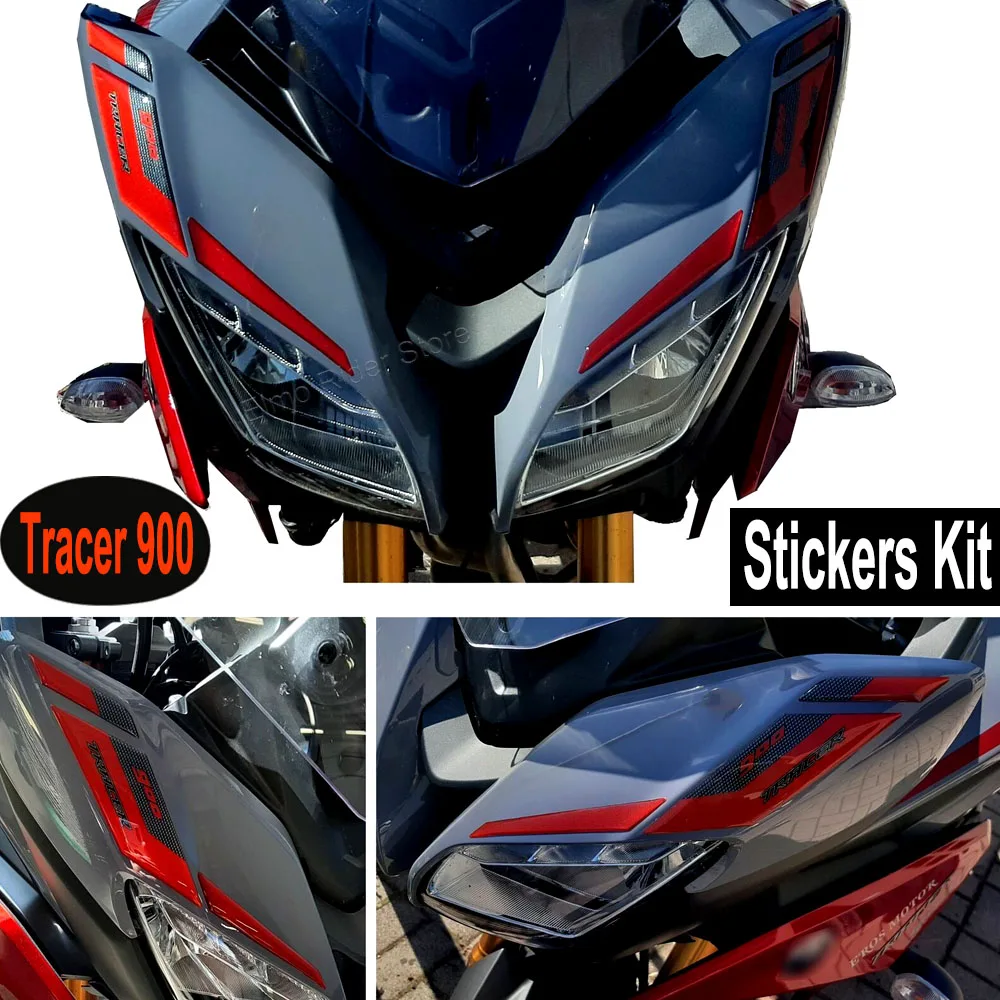 

Tracer 900 Motorcycle 3D Resin Protection Stickers Kit Waterproof Anti-scratch Protector For Yamaha Tracer 900 2018-2020