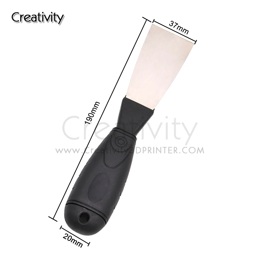 Creativity 1PCS 3D printer model tool spatula 3d printer special stainless steel putty knife 3d printer Accessories