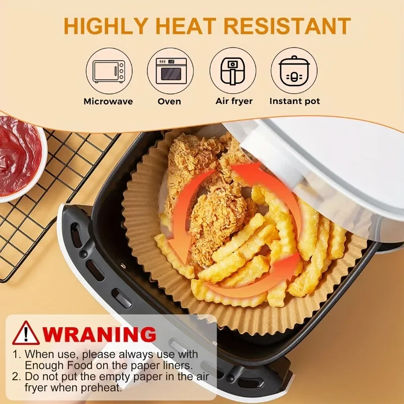 Non-Stick Air Fryer Liners 5