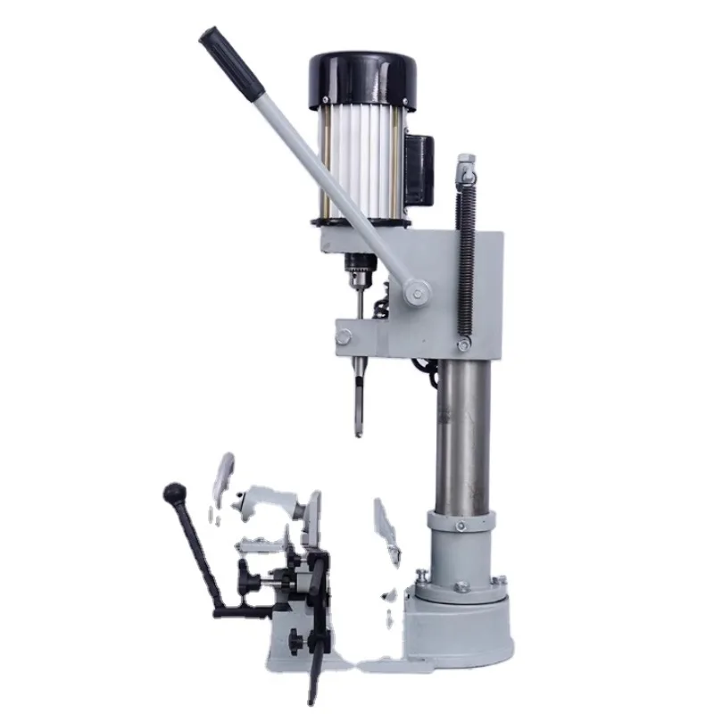 Portable high stability woodworking tenon machine desktop wood drill door lock portable