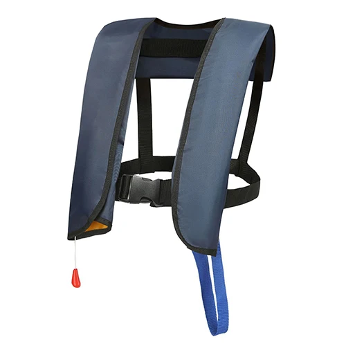 Professioneel visvest Automatisch opblaasbaar PFD-zwemvest, drijfvermogen 150N voor watersport Survival Jacket Rafting Varen