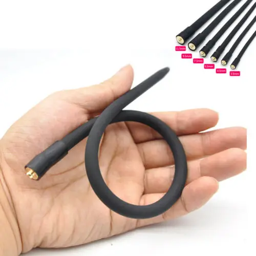 Electric Shock Silicone Penis Plug Catheter Sound Urethral Dilators Plug Sounding Masturbator Stretching Sex Toys for Men