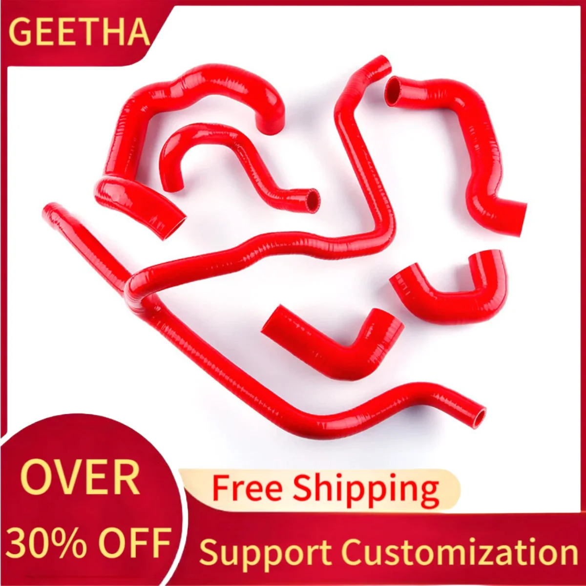 Silicone Radiator Coolant Hose Kit For BMW E30 M20 325 325i 6cy 1988-1993