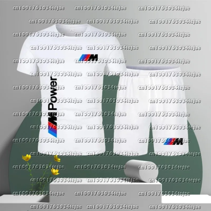 

MOTOR FANS 2025 летний новый спортивный костюм BMW M для мужчин и женщин, быстросохнущие дышащие повседневные спортивные шорты для улицы