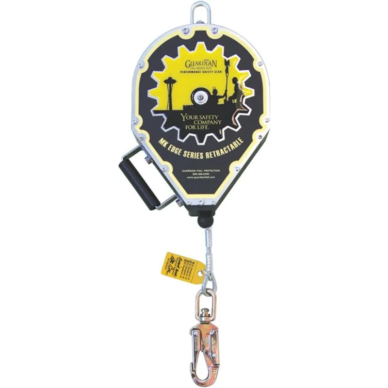 

Защита от падения 10918 Halo Big Block Cable SRL — 65 футов, самозатягивающийся спасательный провод с поворотной верхней частью и поворотным крючком