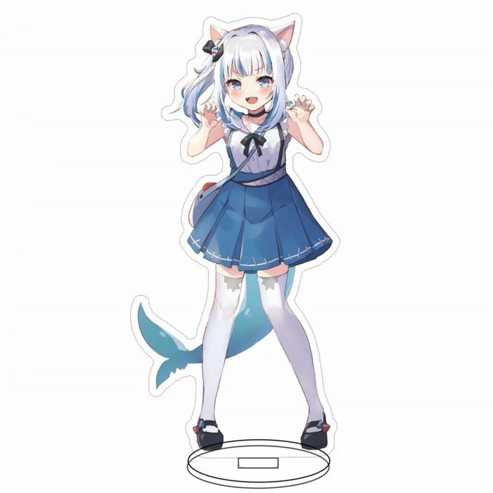 Figurki Anime Hololive Shirakami Fubuki Natsuiro Matsuri akrylowe stojaki Akai Haato postać firend prezenty dla fanów