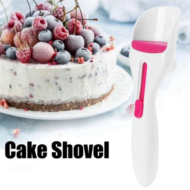 

Cake Batter Distribution Scoop, One-Touch Sliding Button Dispenses Batter, Home Batter Dispenser Baking Tool