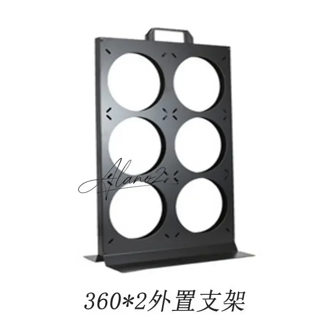 Support de montage externe pour radiateur de refroidissement à eau, support DIY pour ventilateurs de refroidissement de 120mm, 140mm, 240mm, 280mm, 360mm, 420mm