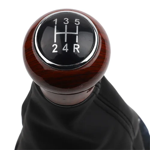 Imagen 2 del producto Perilla de palanca de cambios de diseño ergonómico para Gol, Parati, puntero Saveiro 1994 a 2010, fácil instalación y Control