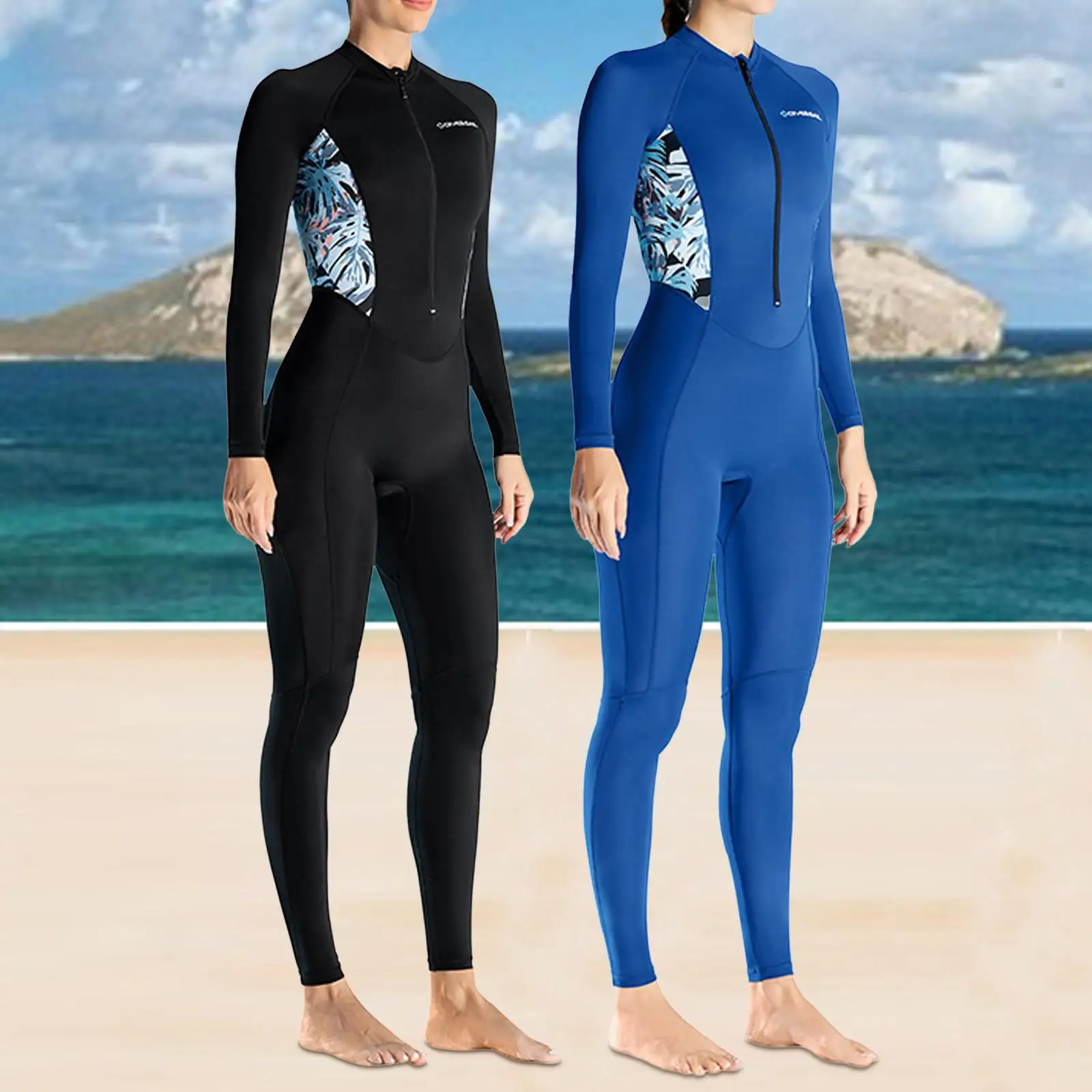 

Women Wetsuit Breathable Thin Dive Suit for Swimming Underwater Scuba Diving