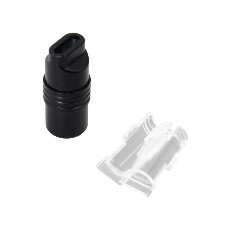 Best Seller DIY Type C Plug Aluminum Alloy Shell 6mm Diameter Hole USB C Housing For Customizing Data Cable Repair And Assembly