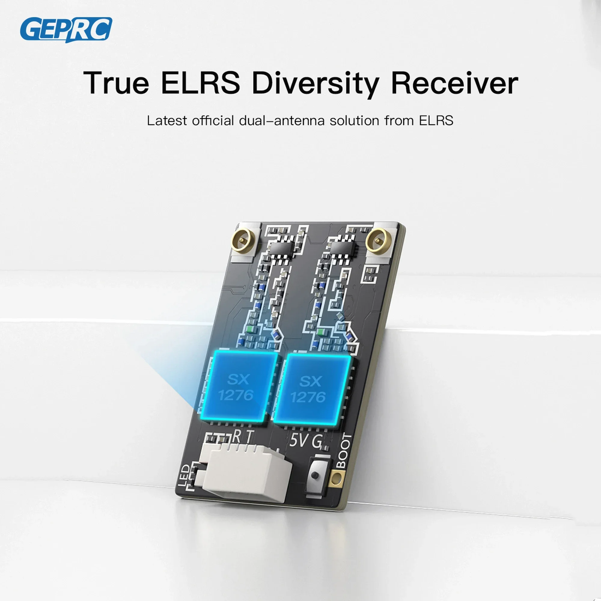

ELRS DUAL 915M Diversity Receiver 915Mhz 868MHz ExpressLRS Module Built-in WIFI RC Airplane FPV Long Range Drone DIY Part