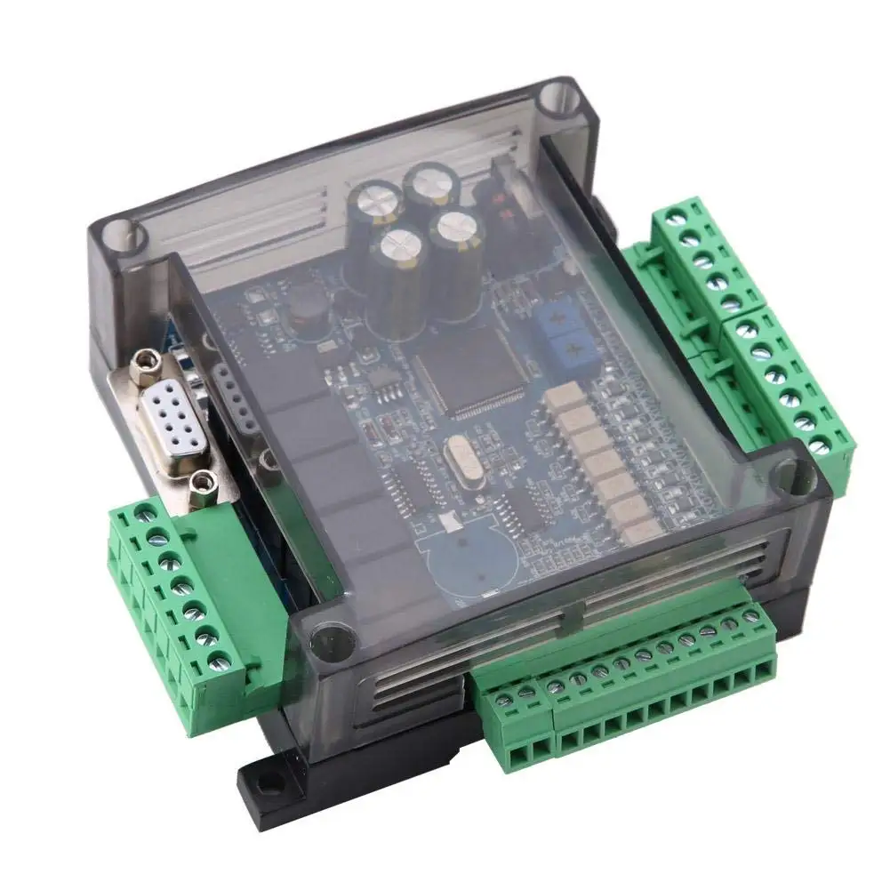 

Hot sale FX3U-14MR PLC Industrial Control Board 8 Input 6 Output Programmable Control Relay Output, 24 V PLC Control