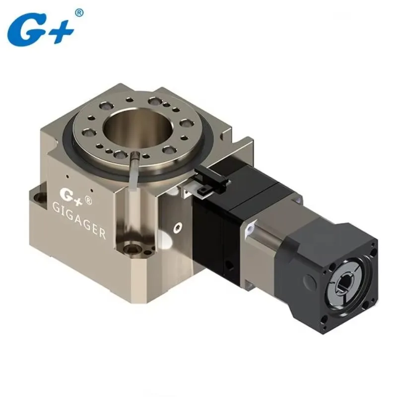 High Rigidity Torque Hypoid Gear Hollow Rotary Electric Actuator Speed Reducer Servo Motor Engine Machinery Industrial Equipment