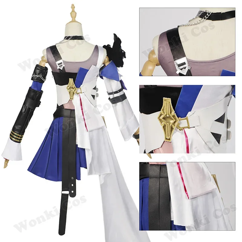 Serval Cosplay Costume Wig  Star Rail Cosplay Women Full Set Outfits for Party Clothes