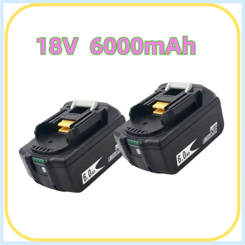 

Neuesteverbessertebl1860wiederauf ladbare batterie 18v 6000mah lithium für makita 18v batterie bl1840 bl1850 bl1830 bl1860b lxt