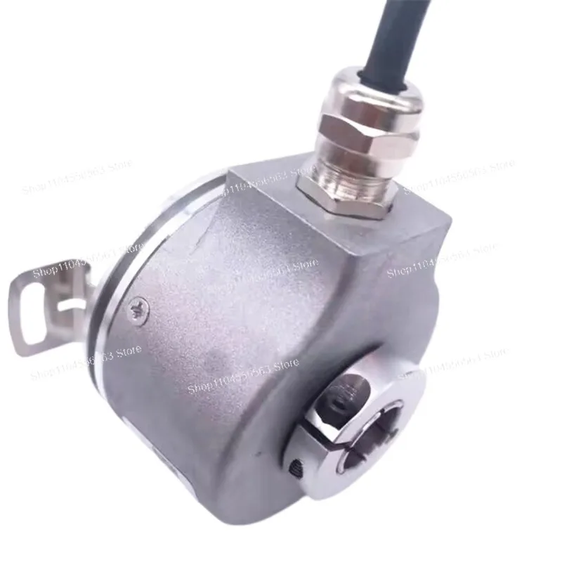 GHH58 Hollow Shaft Rotary Encoder 14mm, 1024PPR 5-26V HTL Output, 7M Cable for Speed/Position Sensor