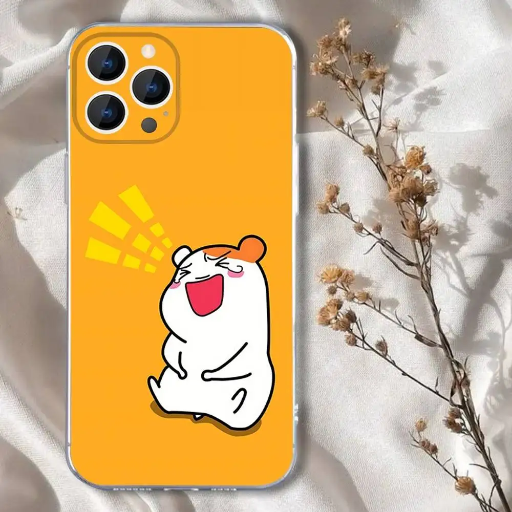 Jolie coque de téléphone o-ruchuban Ebichu pour iPhone 16,15,14,13,12,11 Pro,Max,Plus,X,XS,XR,SE,Mini Silicone Transparent souple