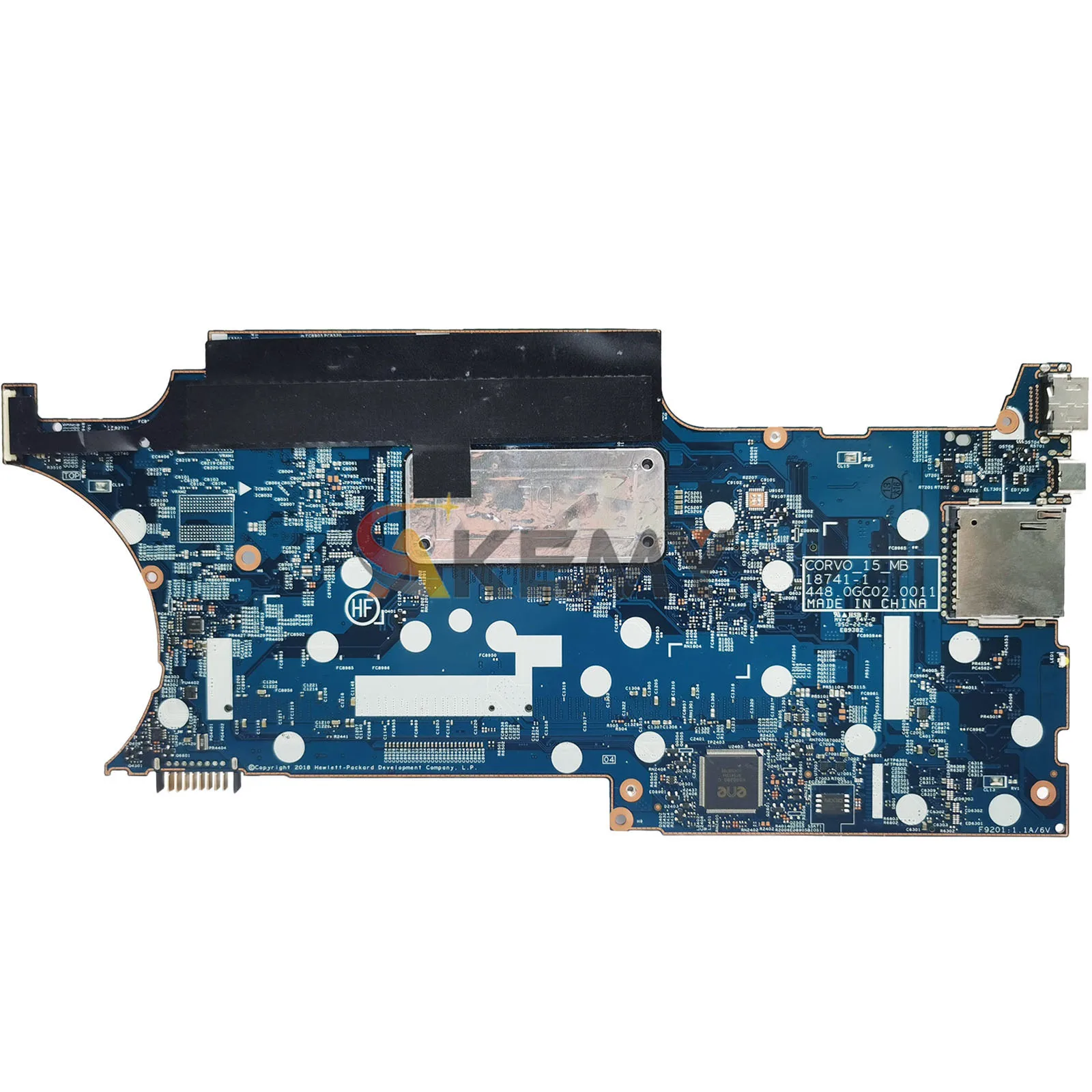 L50972-601 L50975-601 Per HP Pavilion X360 15-DQ 15T-DQ Scheda Madre Del Computer Portatile 18741-1 Con i3 i5 i7 8th CPU DDR4 100% Completamente Testato