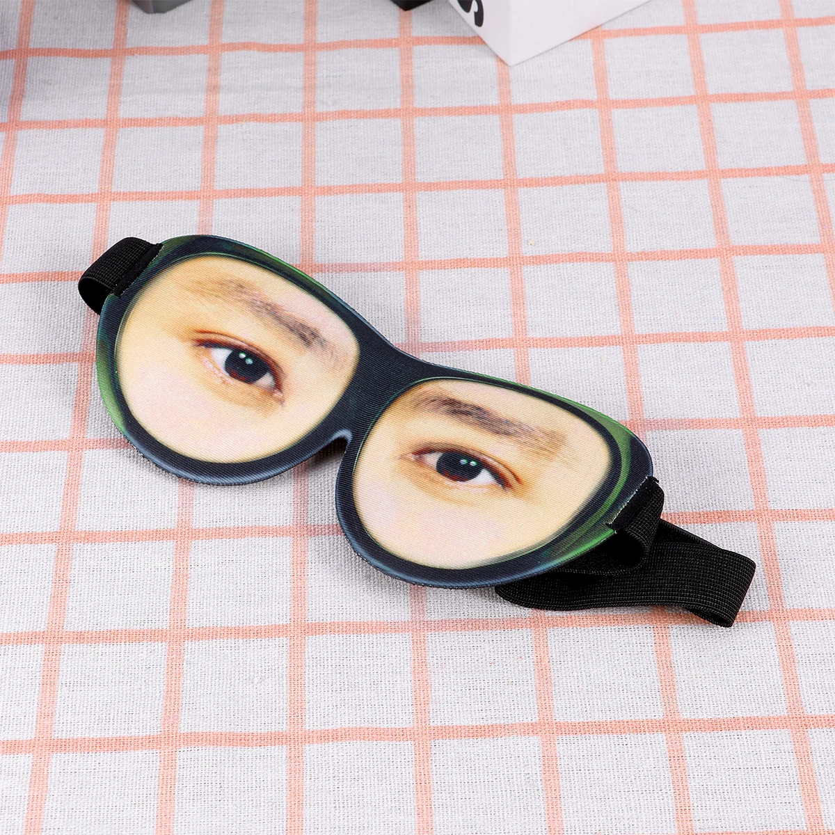 

3D тени для сна, мягкая прочная ткань, регулируемая веревка, легкие моющиеся дизайнерские очки, чехол с принтом глаз, ИГРЫ, ДОМА