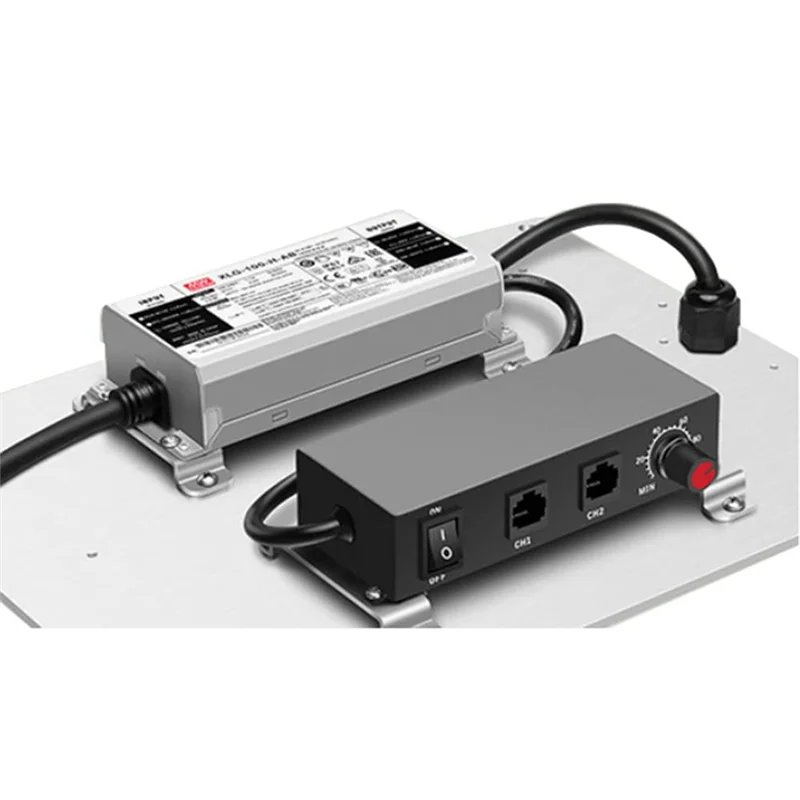 DC 0-10V สวิตช์ Dimmer Seriesable Sync Controller โรตารี่ ON/Off สําหรับ 0/1-10V LED ไดรเวอร์บัลลาสต์อิเล็กทรอนิกส์