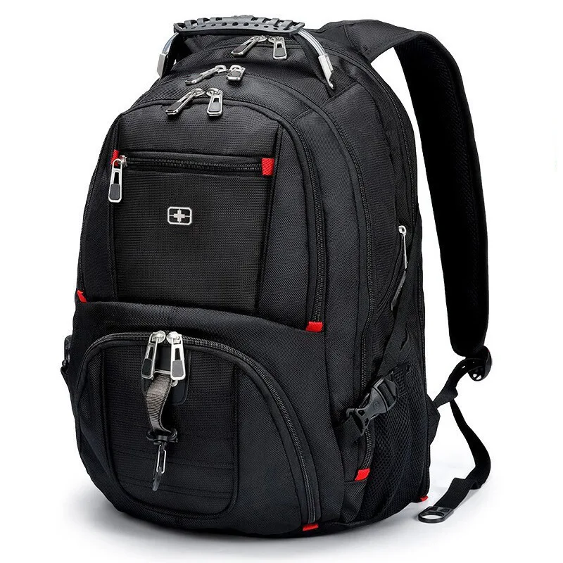 Swiss Army Knife Backpack for Men High School Students, Oxford Cloth Business Travel Backpack, Travel Bag, Computer Bag