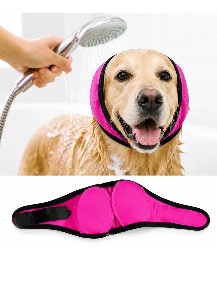 Hunde-Ohrenschutz Wasserdichte Ohrenkappen für Hunde Duschhaube Pflegewerkzeug für Welpen Schwimmen Ohrenschutz vor Infektionen – Detail 3