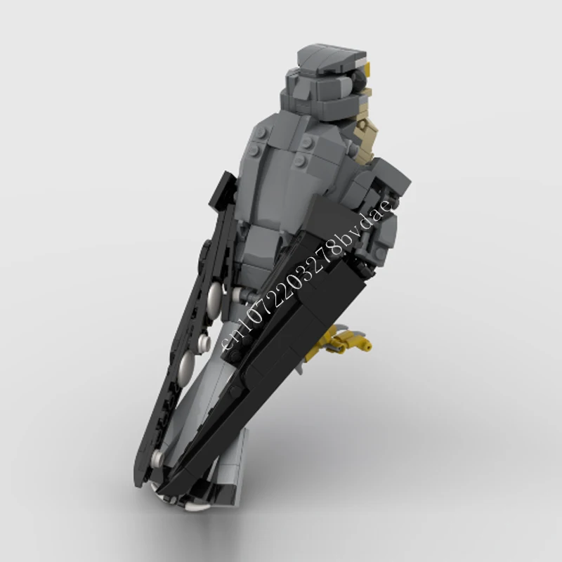 Merlin BaseMOC-modelo de batalla espacial, arquitectura de bloques de construcción, modelo educativo DIY, colección definitiva, regalos de navidad