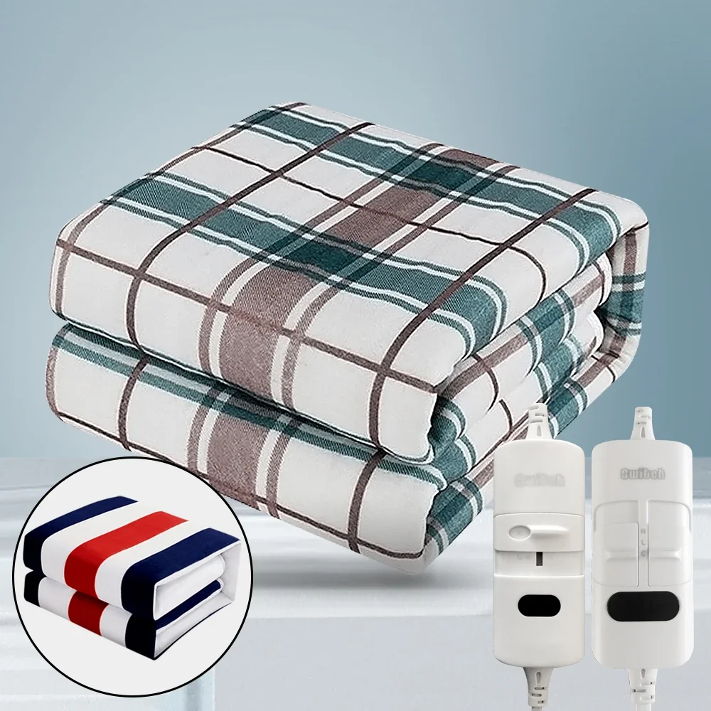 150*70cm Electric Blanket 220V Thicker Automatic Thermostat Electric Thermal Mattress for Room Heating Blanket Body Warmer