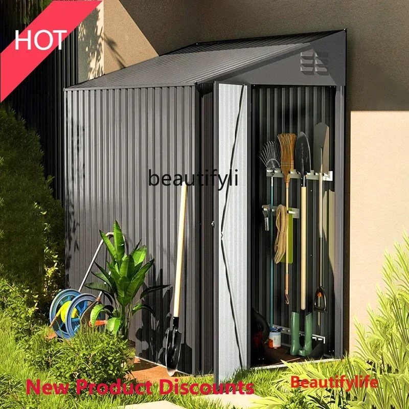 

cn8617 ss New style Mobile house assembly Detachable sundries Outdoor garden Sub-building roof Outdoor storage Storage room Cour