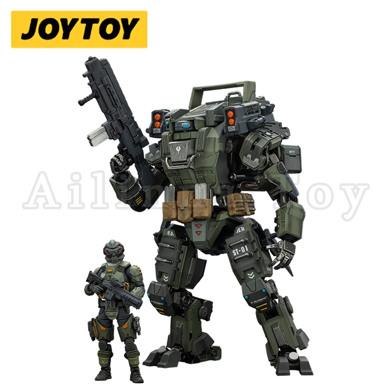 JOYTOY 1/25 figurine Source sombre série APOC Bedrock Standard Type de Combat tempête tempête Support incendie Type Mech
