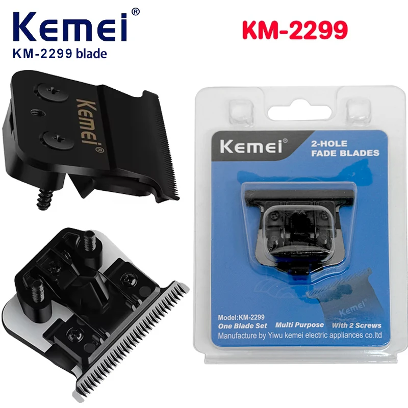 

Оригинальное сменное лезвие для профессиональной машинки для стрижки Kemei KM-2299, нож для стрижки волос, запчасти и аксессуары