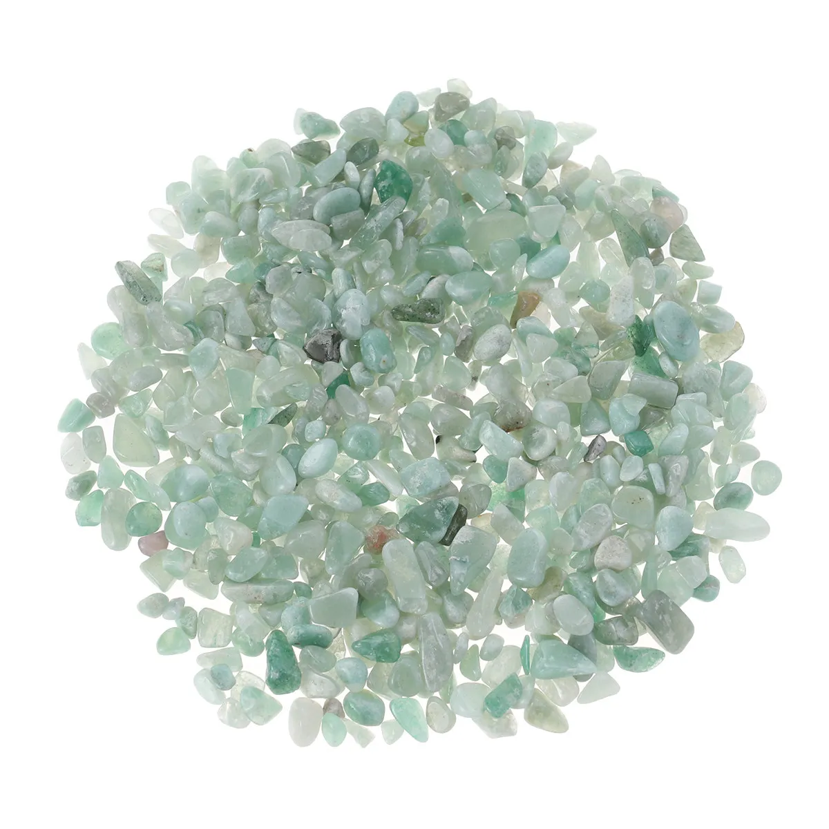 100G Dongling Jade Polished Gravel Mixed Color River Stones for Aquarium Decorative Gravel Fish Tank Terrarium Walkway Garden