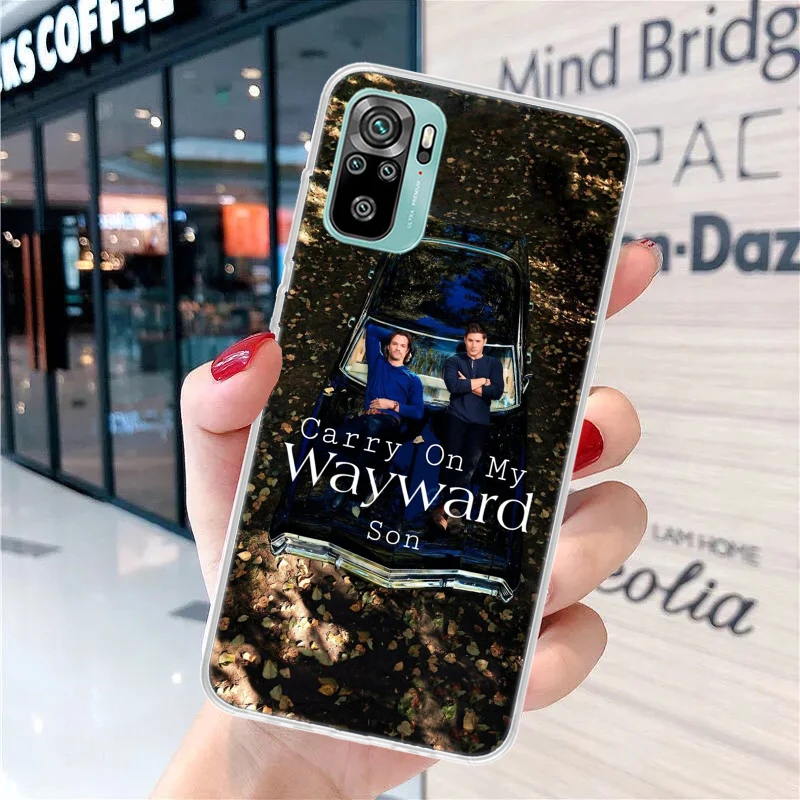 Babaite Supernatural SPN Dean And Sam Soft Phone Case for Xiaomi Redmi Note 13 12 12S 11S 11T 11E 10S 10 Pro 9 9S 9T 8 8T 7 Plus