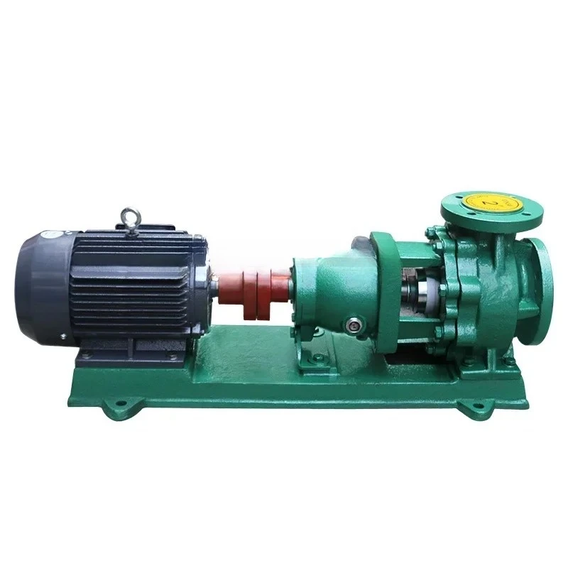 1PCS IHF50-32-125 fluorine lined chemical pump water treatment  sulf-uric acid nitric aci-d  po-lymer centrifugal