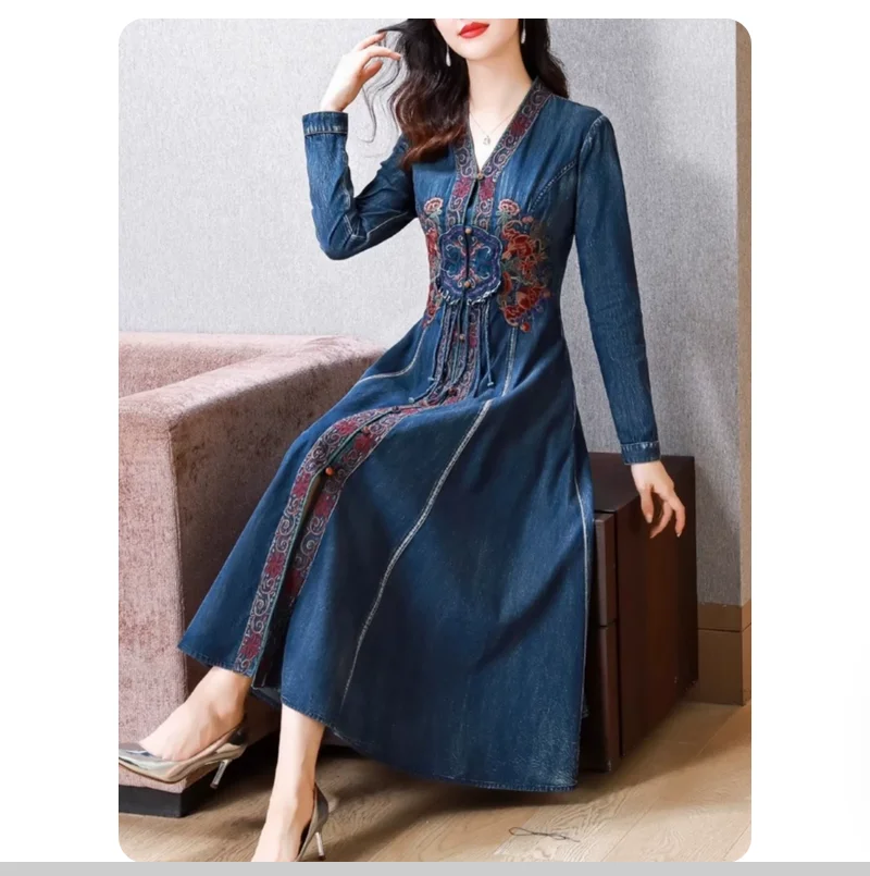 Новое весенне-осеннее платье в – обзор и цена New Ethnic Fashion