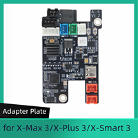 Adapter Plate for QIDI X-Max 3/X-Plus 3/X-Smart 3 Print Head PCBA for QIDI Tech 3D Printer Accessories