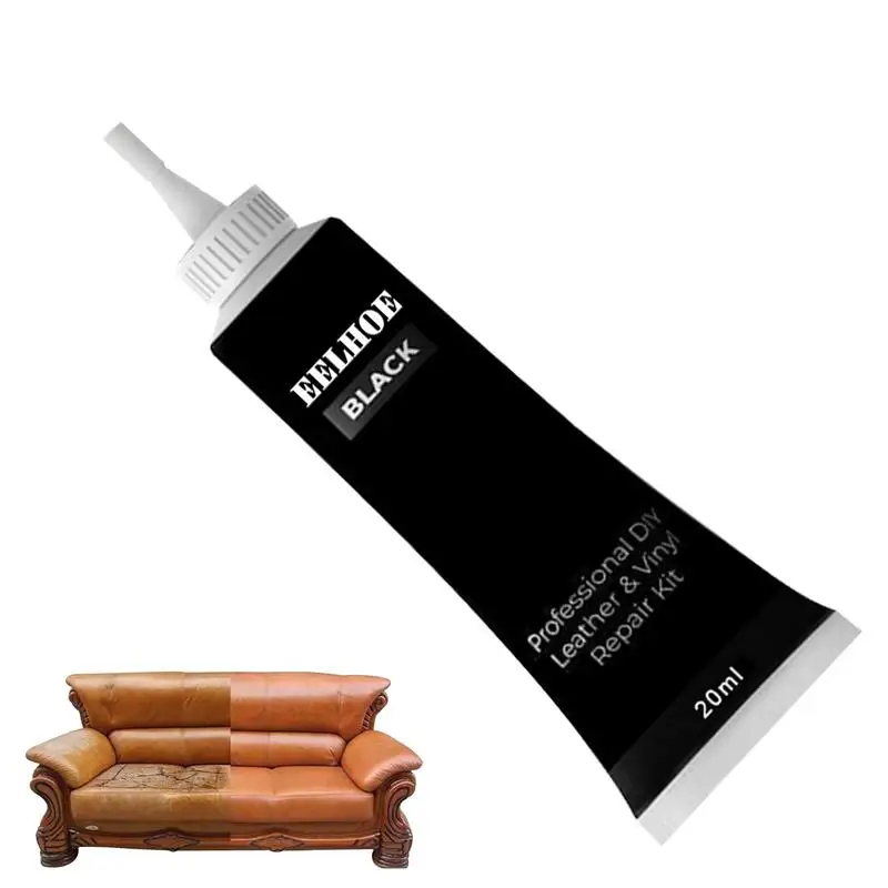20g Leather Repair Gel Black/White Repair Home Car Seat Leather Complementary Repair Refurbishing Cream Paste Leather Care