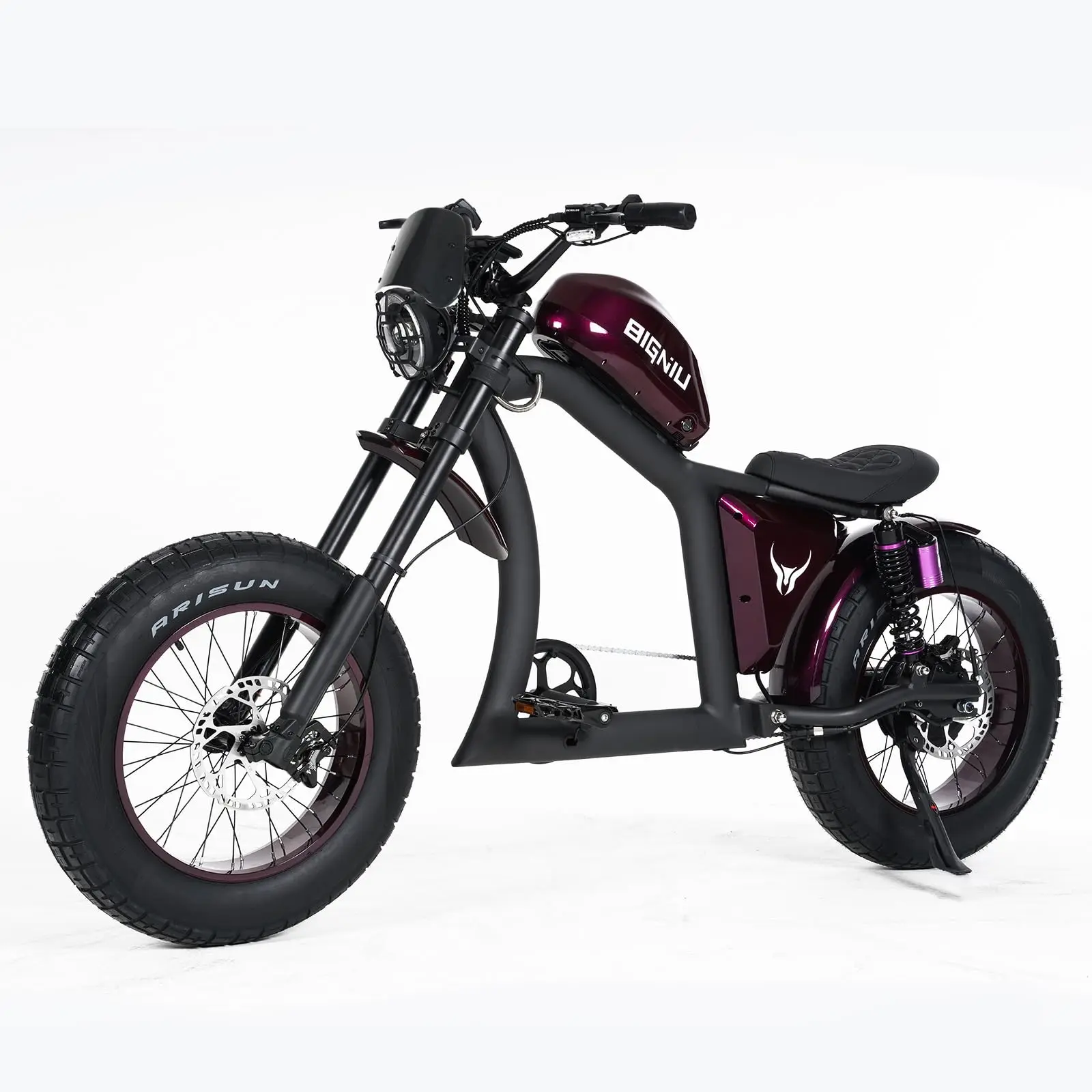 Electric Bike for Adults,1500W Brushless Motor 48V/31.5Ah Removable Battery Up to 40 Miles, 20"×5" Fat Tire Ebike with Du image 6