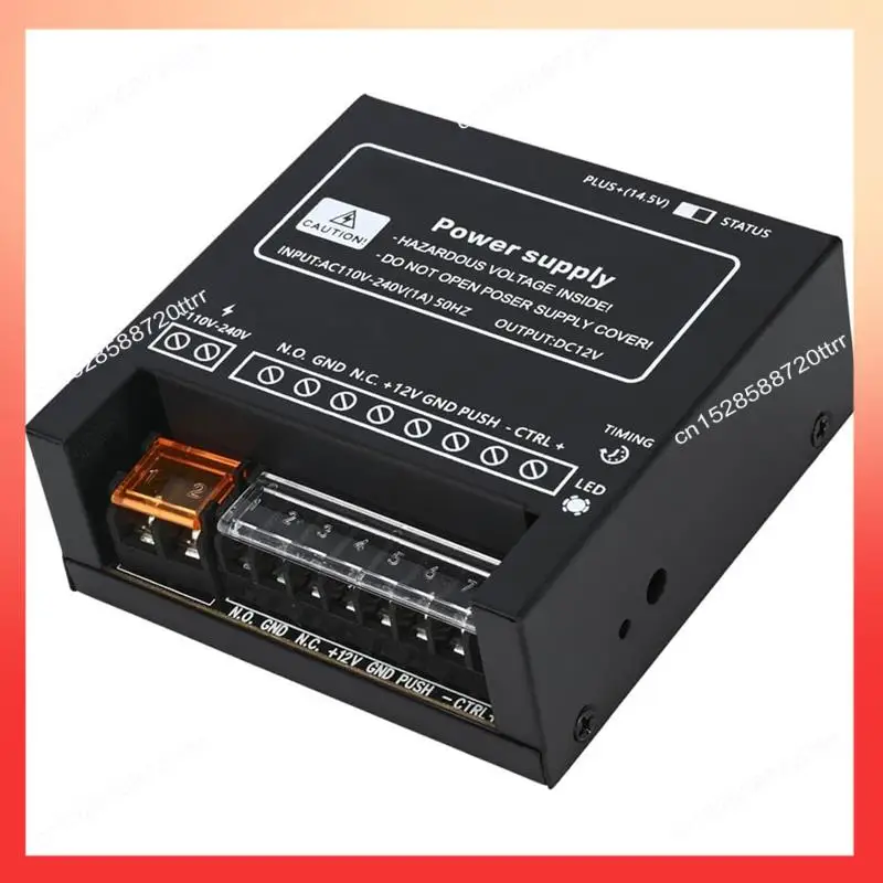 ABNR電源コントローラー ドアアクセスシステム 電気錠 インターホン カメラ入力 110V-240V AC 出力 12V DC 4A 耐久性