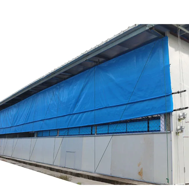 Poultry House Curtain Rolling Curtain System For Chicken Farming