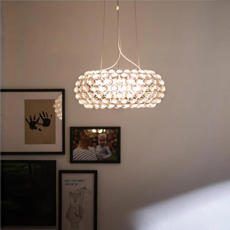 الإيطالية Foscarini Caboche الاكريليك الكرة قلادة الإضاءة، الديكور شنقا المعيشة غرفة الطعام غرفة نوم مطعم تركيبات فنية