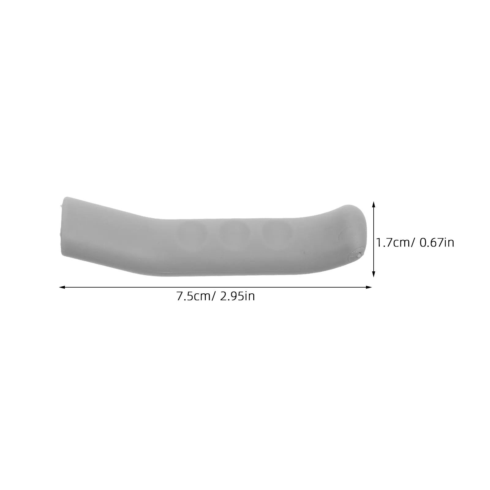 1Pair Brake Handle Grip Cover For Fixed Gear Bikes Winter Cycling Soft Flexible Anti- Texture Universal