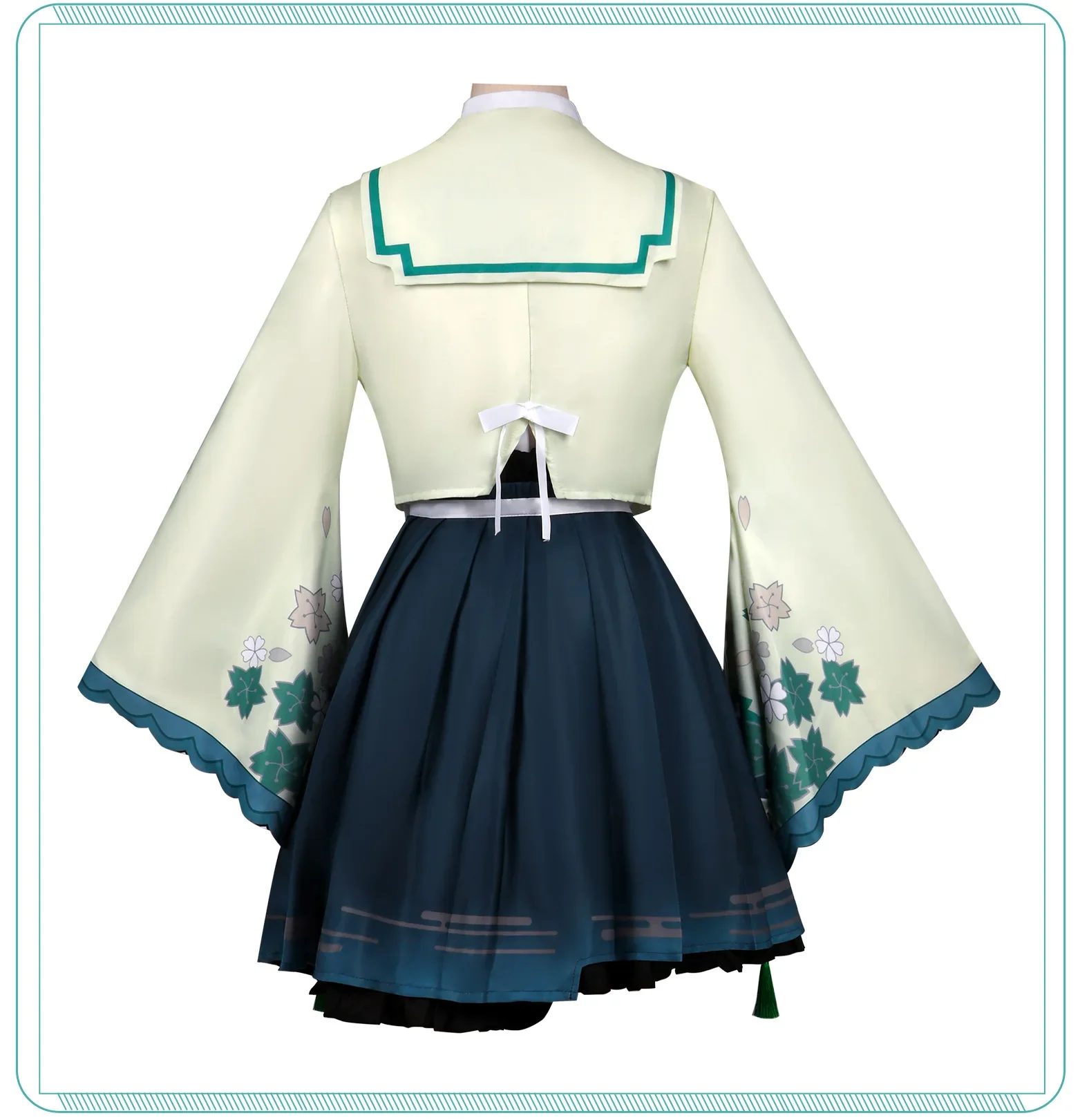 Косплей Кусанаги Нене, карнавальный костюм, игровой проект Sekai, красочное сценическое платье для косплея, галстук-бабочка, комплект аксессуаров на Хэллоуин, Рождество