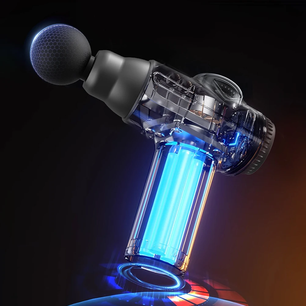 휴대용 근막 건, 미니 경량 및 속도 조절 가능, 전신 마사지 장비, 딥 티슈 마사지